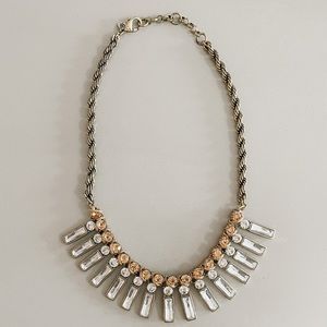 Banana Republic Crystal Statement Necklace